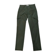 Pantalones cargo verdes de algodón orgánico