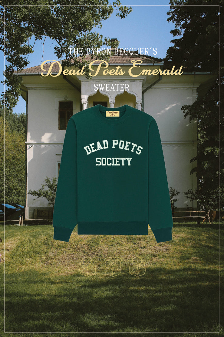 Sudadera Dead Poets verde
