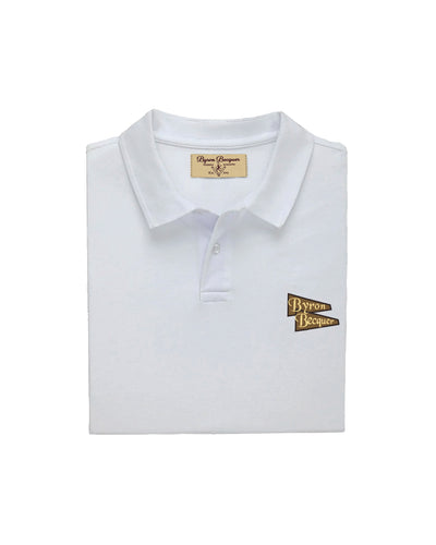 Polo naútico bandera blanco